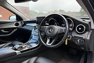 Used 2018 Mercedes-Benz C Class Sport Blue - Interior and Exterior details 9