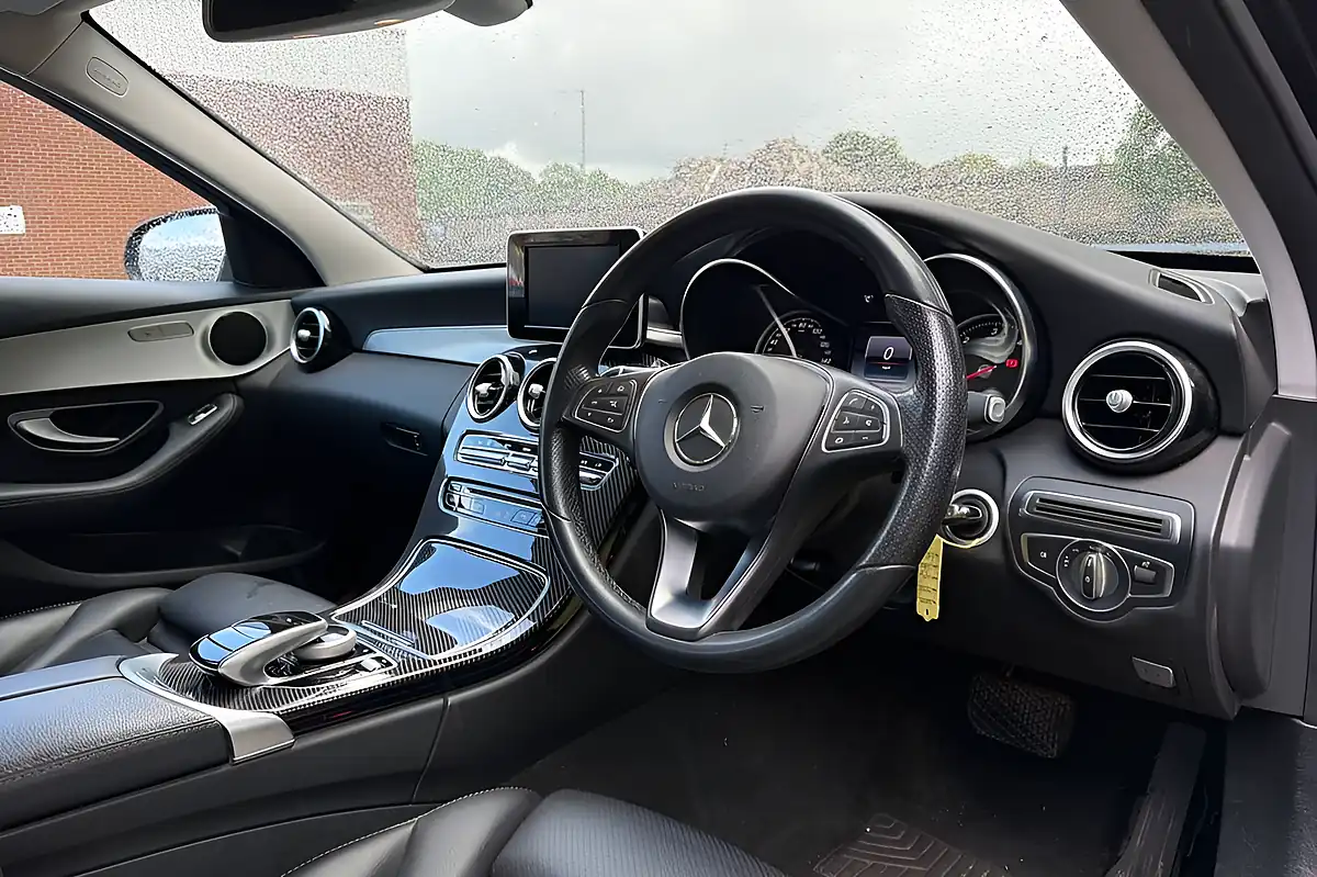 Used 2018 Mercedes-Benz C Class Sport Blue - Interior and Exterior details 9