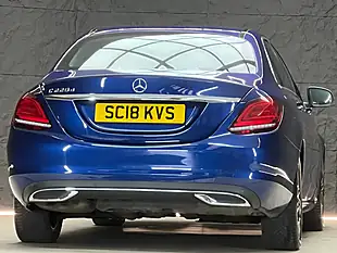Used 2018 Mercedes-Benz C-Class Sport Brilliant Blue - Interior and Exterior details 13