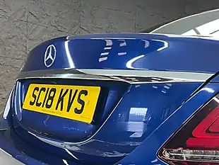 Used 2018 Mercedes-Benz C-Class Sport Brilliant Blue - Interior and Exterior details 17