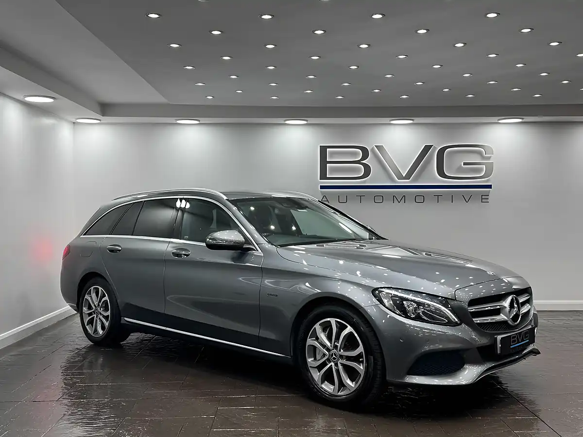 Used 2018 Mercedes-Benz C Class Sport Grey - Front View
