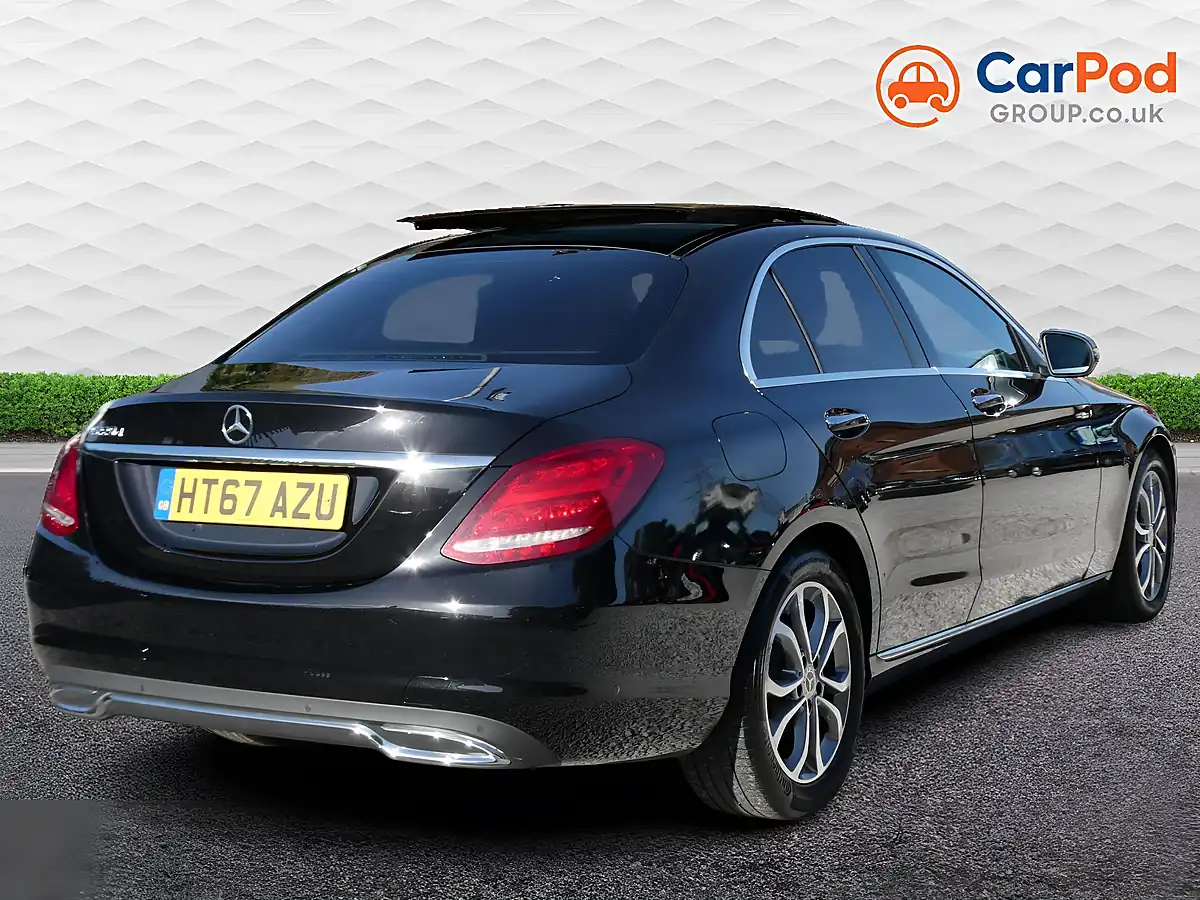 Used 2018 Mercedes-Benz C Class Sport (premium) Black - Interior and Exterior details 4
