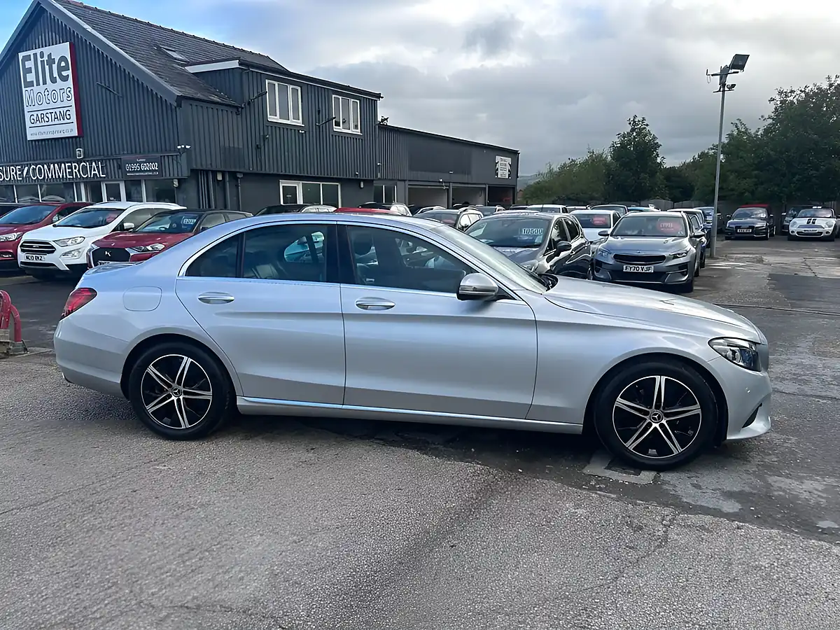 Used 2018 Mercedes-Benz C Class Sport (premium) Silver - Interior and Exterior details 2