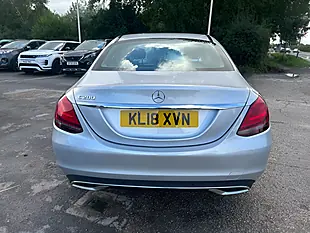 Used 2018 Mercedes-Benz C Class Sport (premium) Silver - Interior and Exterior details 4