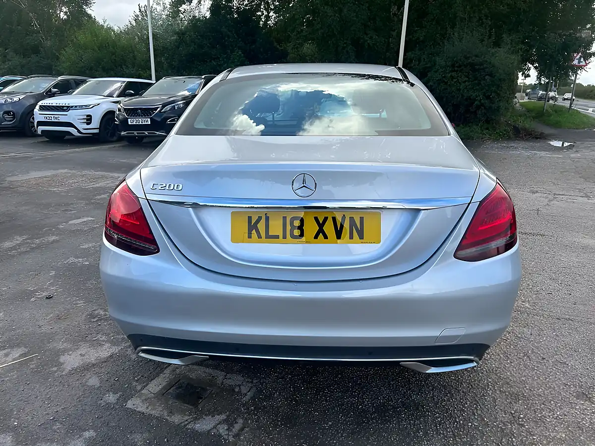 Used 2018 Mercedes-Benz C Class Sport (premium) Silver - Interior and Exterior details 4