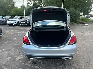 Used 2018 Mercedes-Benz C Class Sport (premium) Silver - Interior and Exterior details 5