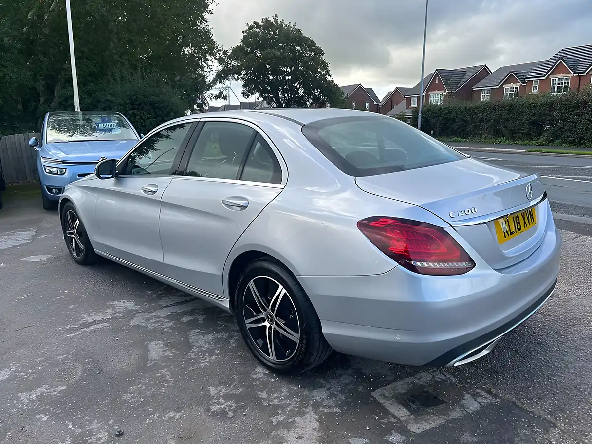Used 2018 Mercedes-Benz C Class Sport (premium) Silver - Interior and Exterior details 7