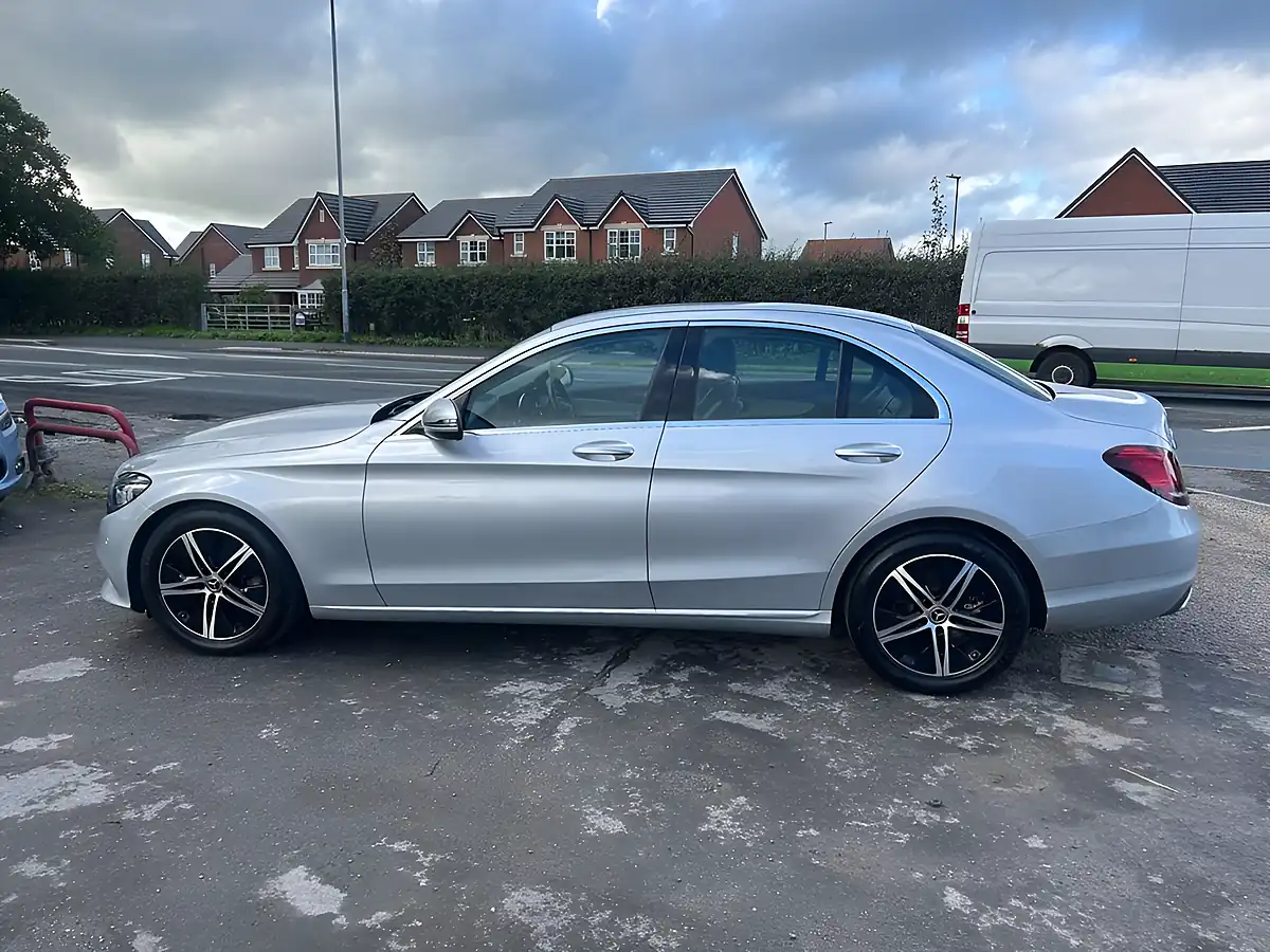 Used 2018 Mercedes-Benz C Class Sport (premium) Silver - Interior and Exterior details 8