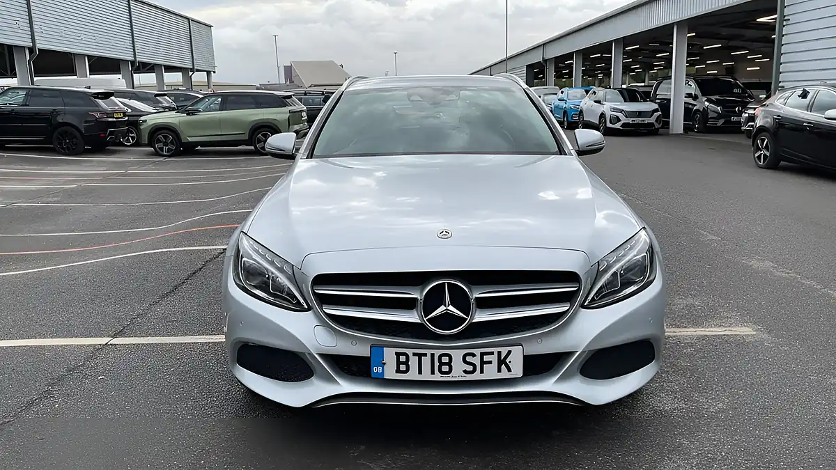 Used 2018 Mercedes-Benz C Class Sport Silver - Interior and Exterior details 2