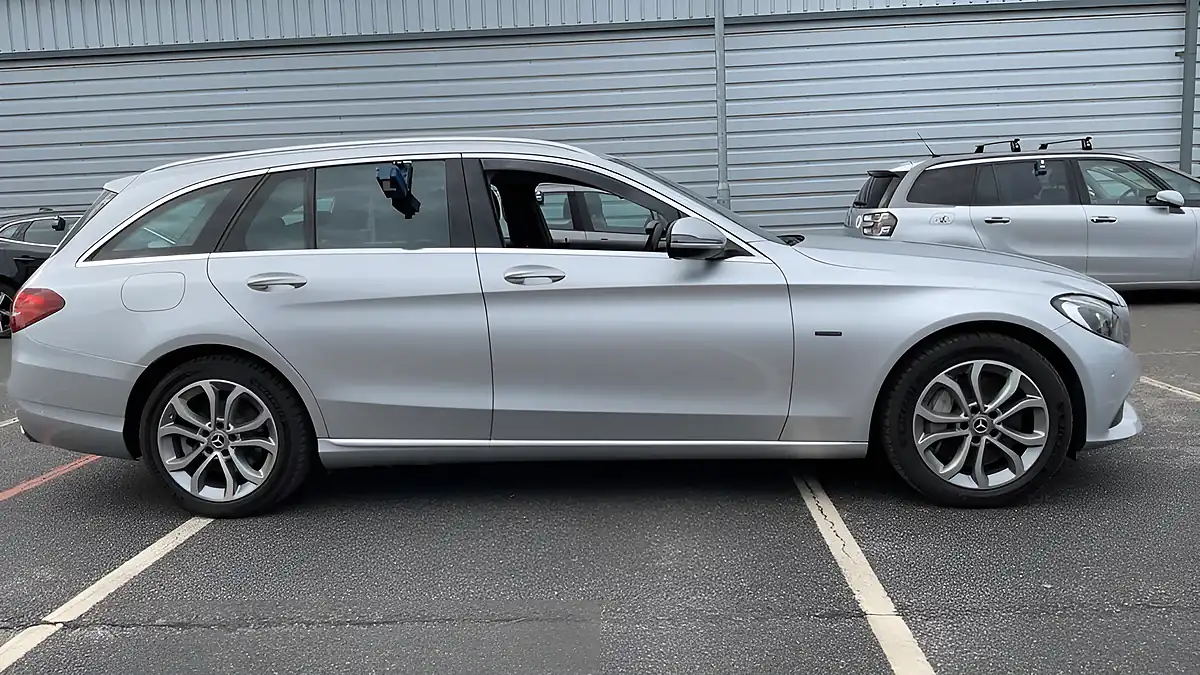 Used 2018 Mercedes-Benz C Class Sport Silver - Interior and Exterior details 3
