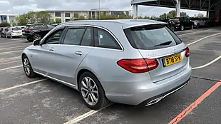 Used 2018 Mercedes-Benz C Class Sport Silver - Interior and Exterior details 4