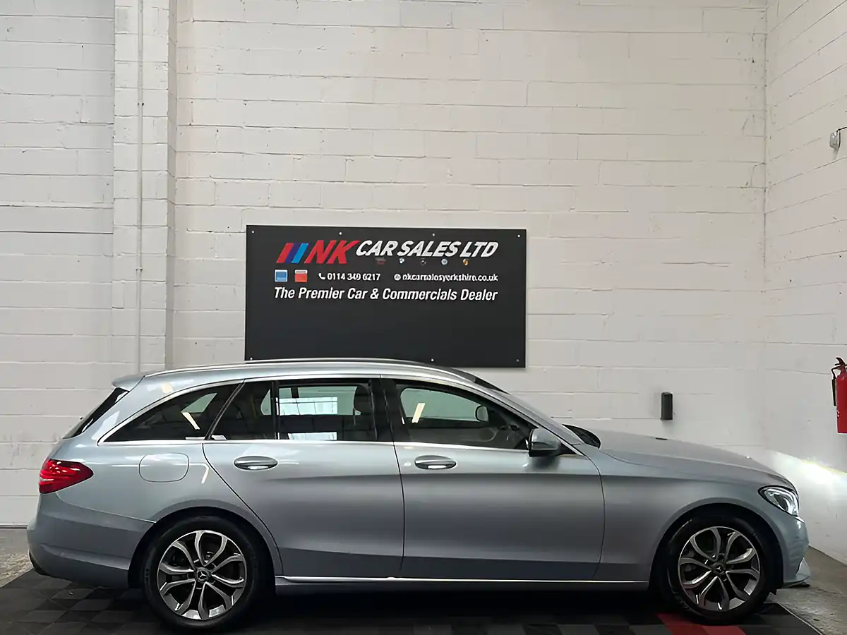 Used 2018 Mercedes-Benz C Class Sport Silver - Interior and Exterior details 3
