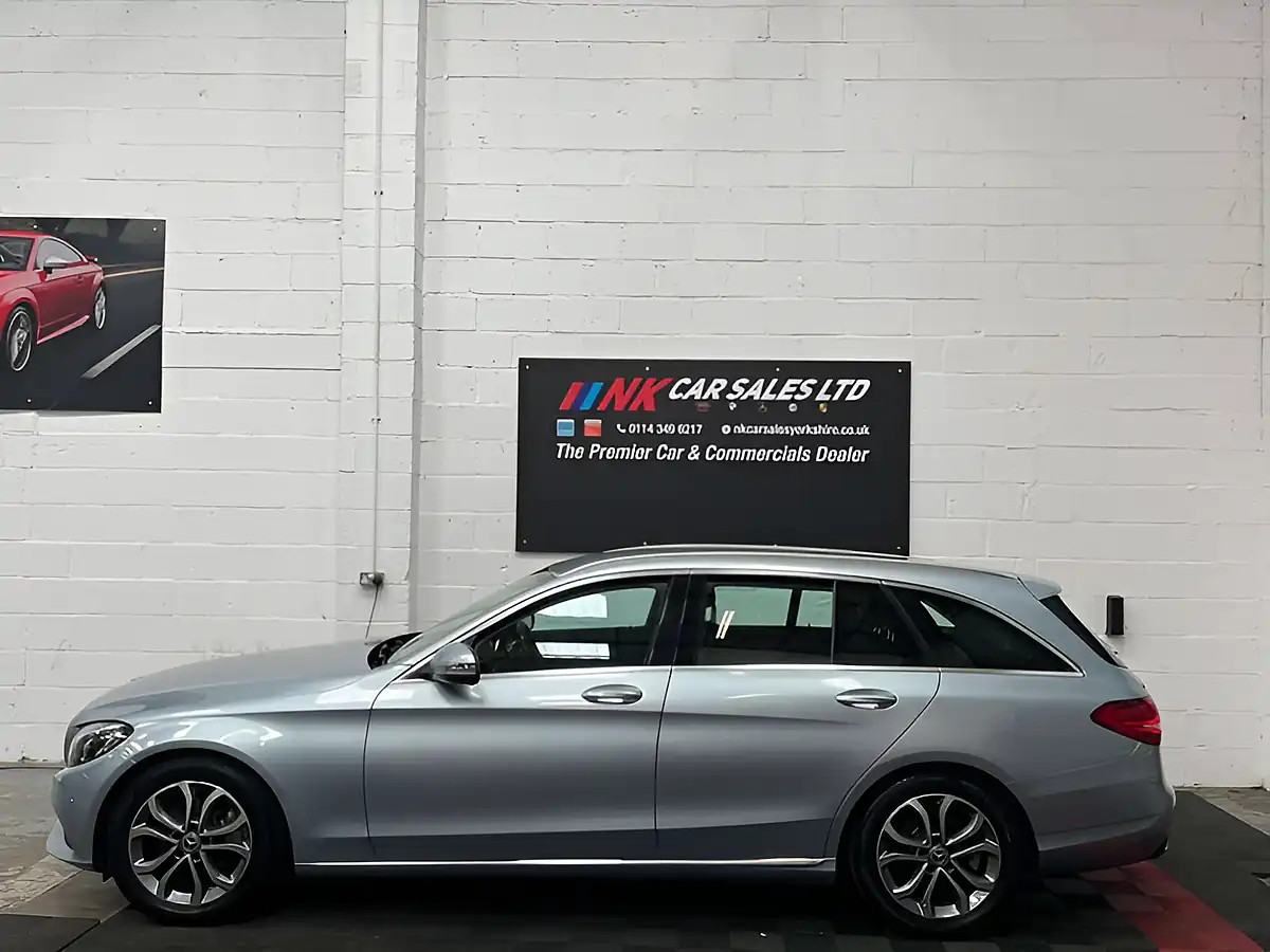 Used 2018 Mercedes-Benz C Class Sport Silver - Interior and Exterior details 4