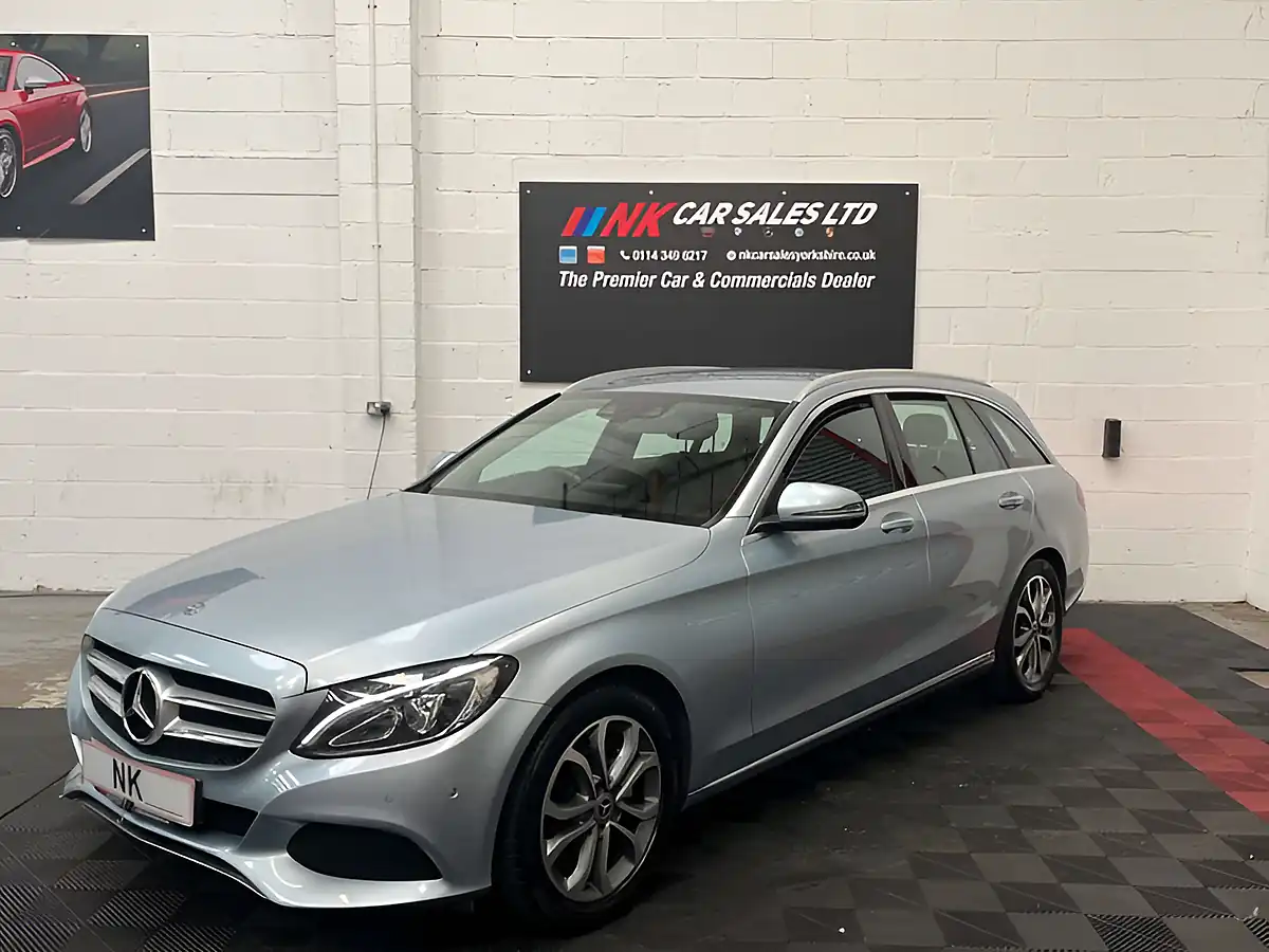 Used 2018 Mercedes-Benz C Class Sport Silver - Interior and Exterior details 9