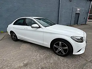Used 2018 Mercedes-Benz C-Class Sport White - Interior and Exterior details 12