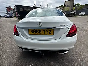Used 2018 Mercedes-Benz C-Class Sport White - Interior and Exterior details 16