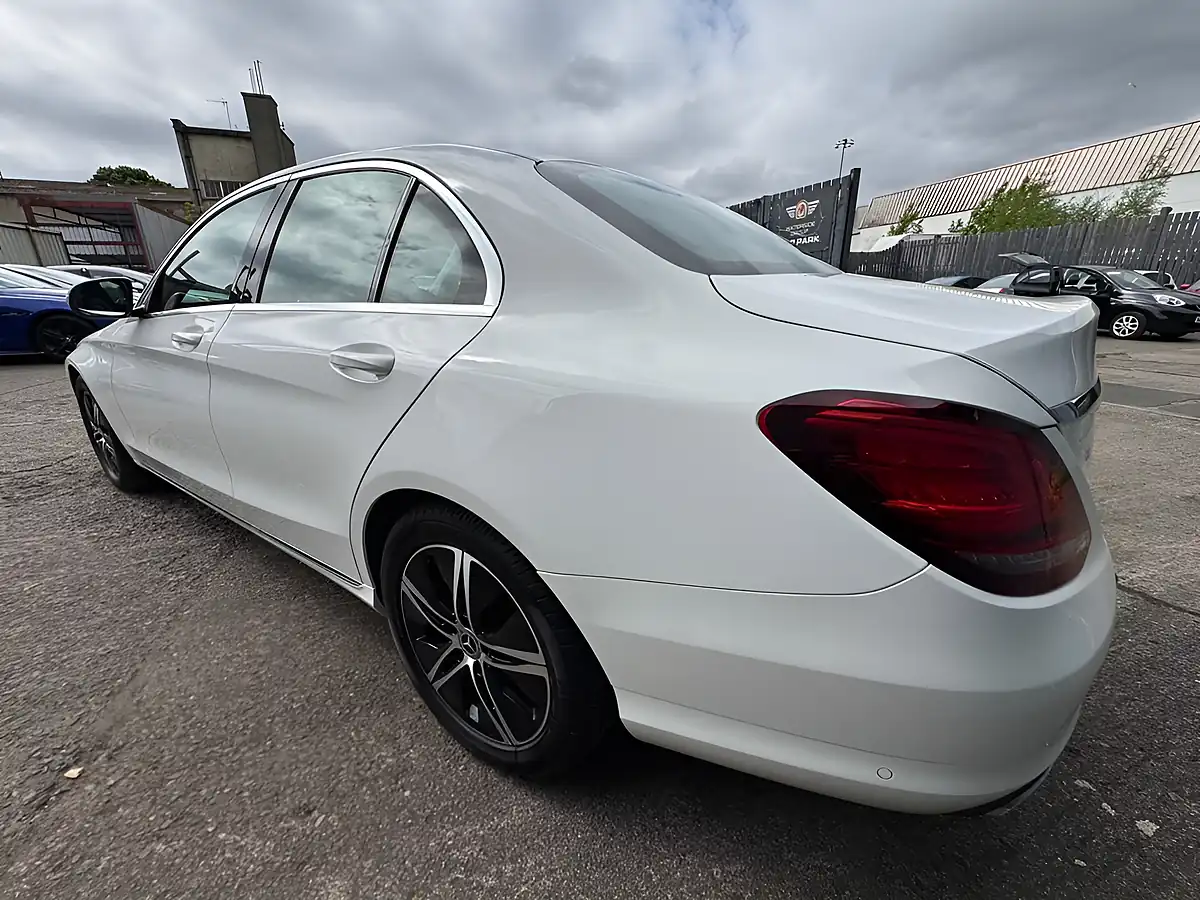Used 2018 Mercedes-Benz C-Class Sport White - Interior and Exterior details 20