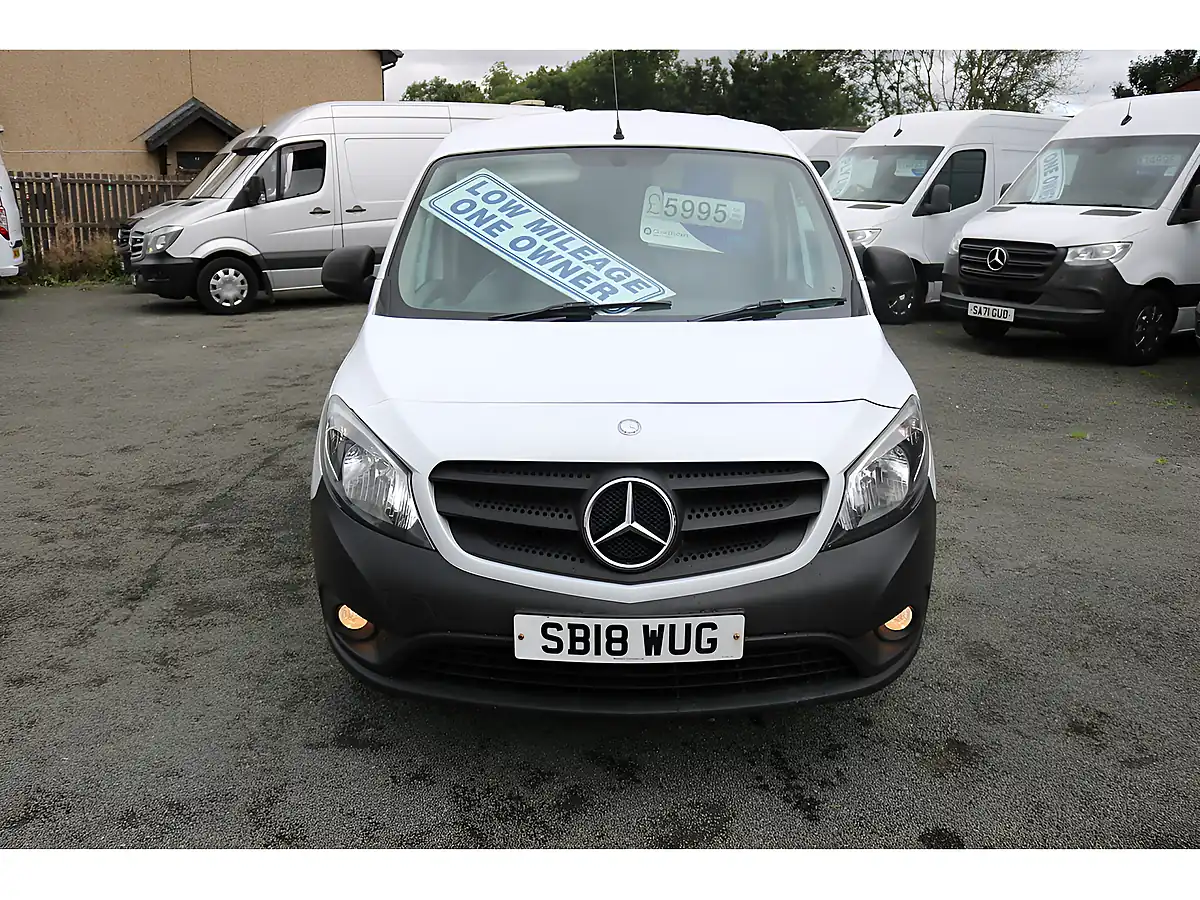 Used 2018 Mercedes-Benz Citan Blueefficiency White - Interior and Exterior details 2
