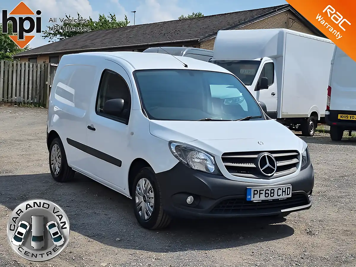 Used 2018 Mercedes-Benz Citan Long Lwb L2 White - Front View
