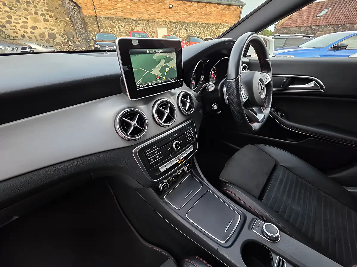 Used 2018 Mercedes-Benz Cla AMG Line Edition Arctic White - Interior and Exterior details 11