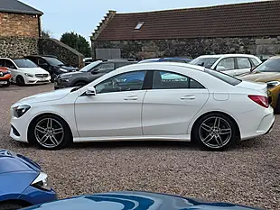 Used 2018 Mercedes-Benz Cla AMG Line Edition Arctic White - Interior and Exterior details 14