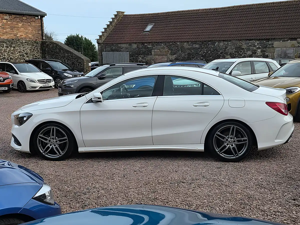 Used 2018 Mercedes-Benz Cla AMG Line Edition Arctic White - Interior and Exterior details 14