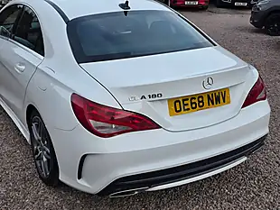 Used 2018 Mercedes-Benz Cla AMG Line Edition Arctic White - Interior and Exterior details 16