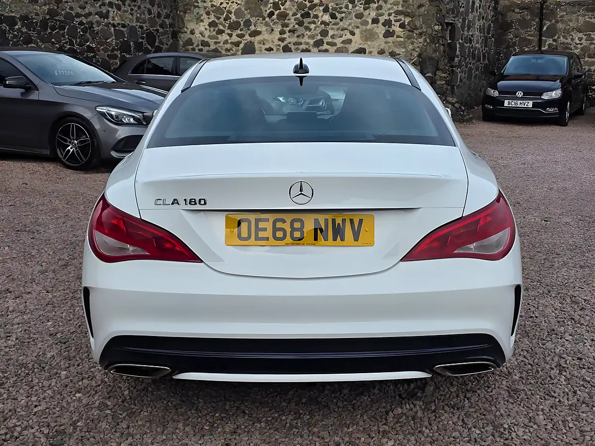 Used 2018 Mercedes-Benz Cla AMG Line Edition Arctic White - Interior and Exterior details 17