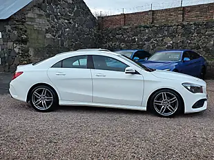 Used 2018 Mercedes-Benz Cla AMG Line Edition Arctic White - Interior and Exterior details 19
