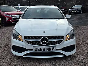 Used 2018 Mercedes-Benz Cla AMG Line Edition Arctic White - Interior and Exterior details 3
