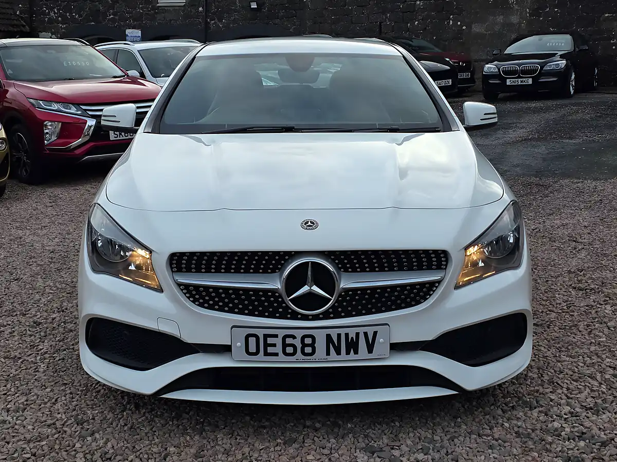 Used 2018 Mercedes-Benz Cla AMG Line Edition Arctic White - Interior and Exterior details 3