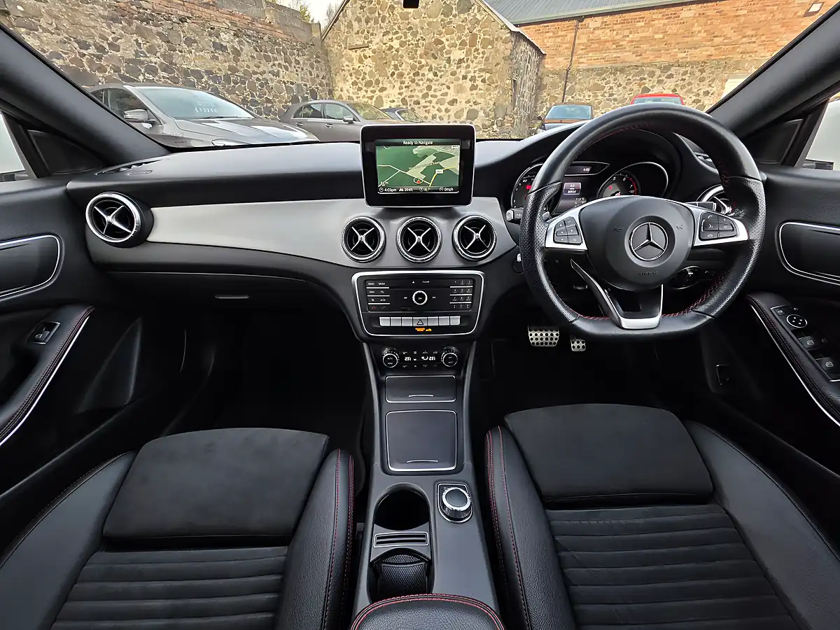 Used 2018 Mercedes-Benz Cla AMG Line Edition Arctic White - Interior and Exterior details 7