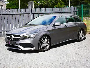 Used 2018 Mercedes-Benz Cla AMG Line Edition Shooting Brake Grey - Interior and Exterior details 4
