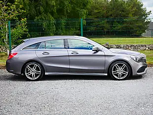 Used 2018 Mercedes-Benz Cla AMG Line Edition Shooting Brake Grey - Interior and Exterior details 5