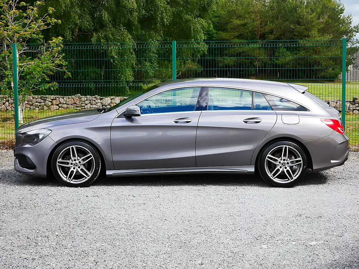 Used 2018 Mercedes-Benz Cla AMG Line Edition Shooting Brake Grey - Interior and Exterior details 6