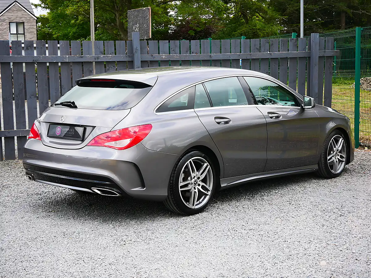 Used 2018 Mercedes-Benz Cla AMG Line Edition Shooting Brake Grey - Interior and Exterior details 9