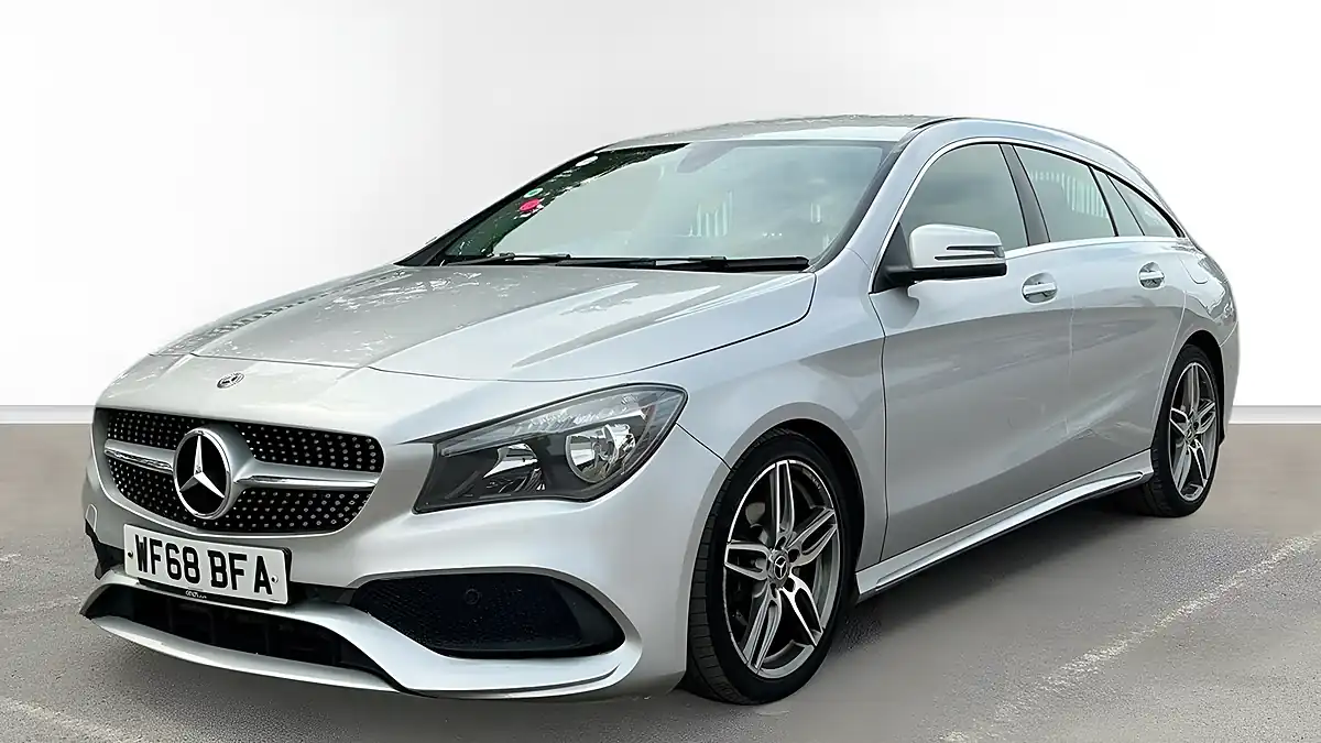 Used 2018 Mercedes-Benz Cla AMG Line Edition Shooting Brake Silver - Interior and Exterior details 2