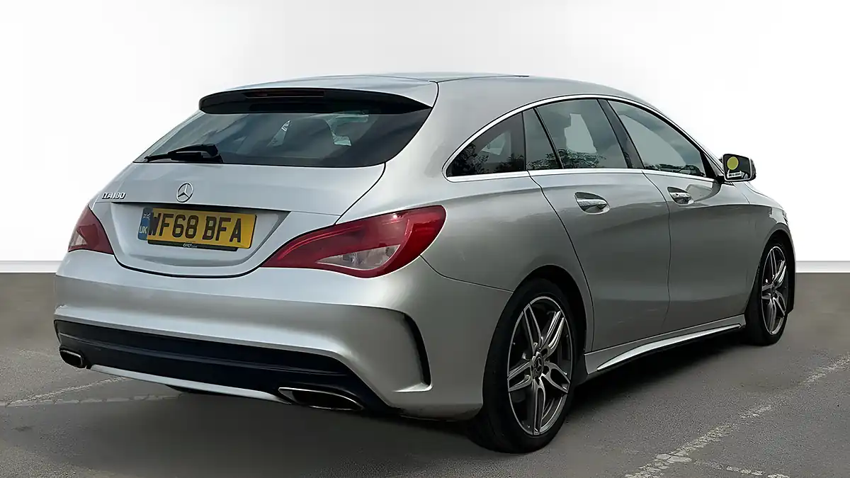Used 2018 Mercedes-Benz Cla AMG Line Edition Shooting Brake Silver - Interior and Exterior details 4