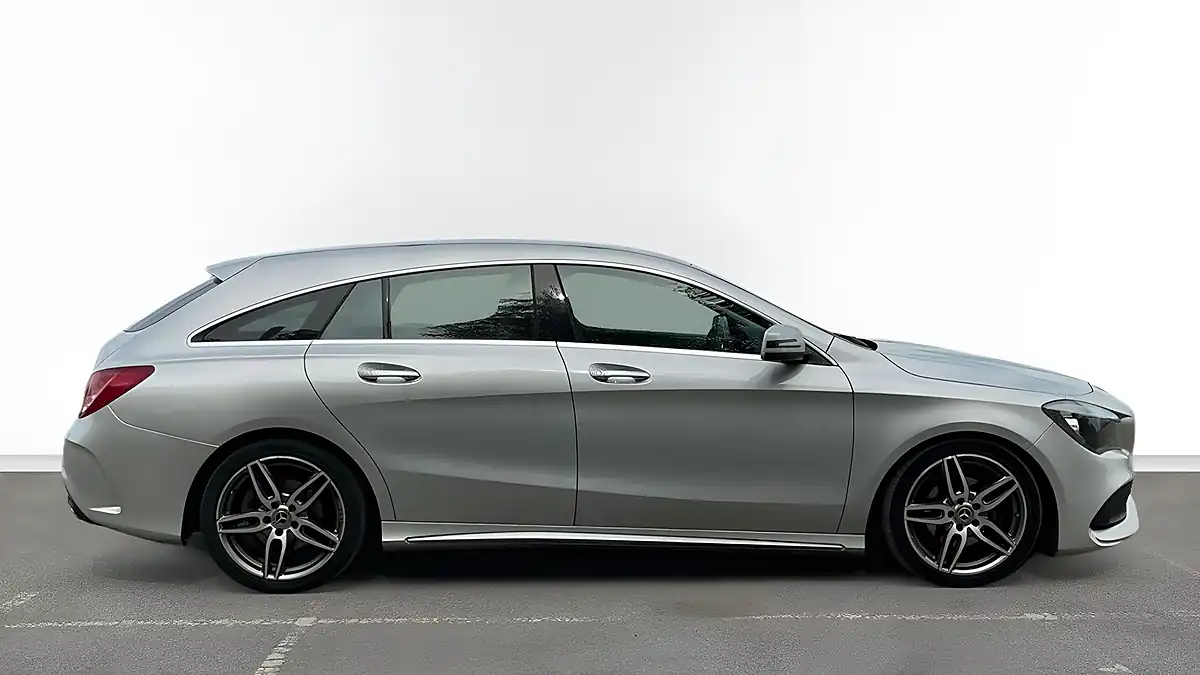 Used 2018 Mercedes-Benz Cla AMG Line Edition Shooting Brake Silver - Interior and Exterior details 5