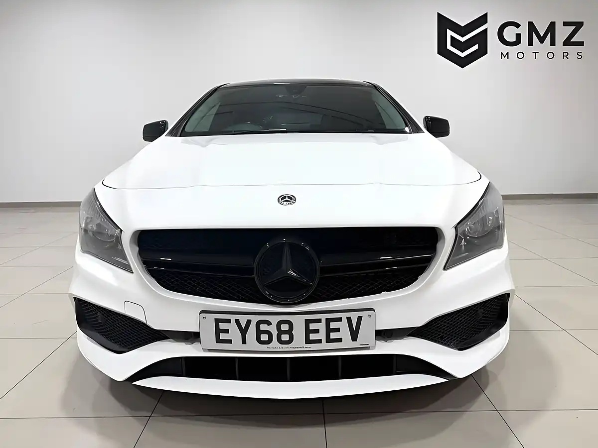 Used 2018 Mercedes-Benz Cla AMG Line Edition Shooting Brake White - Interior and Exterior details 2