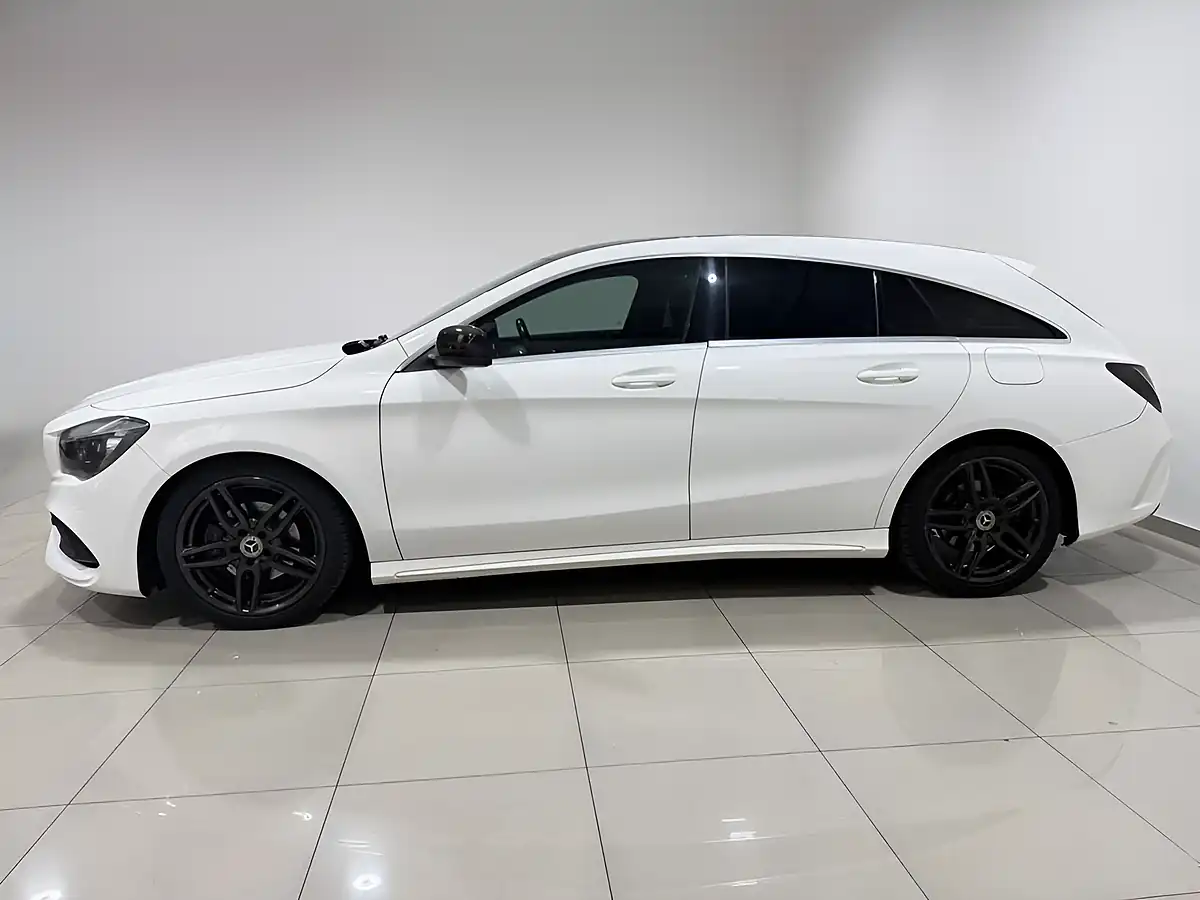 Used 2018 Mercedes-Benz Cla AMG Line Edition Shooting Brake White - Interior and Exterior details 5