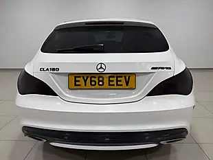 Used 2018 Mercedes-Benz Cla AMG Line Edition Shooting Brake White - Interior and Exterior details 7