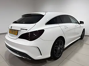 Used 2018 Mercedes-Benz Cla AMG Line Edition Shooting Brake White - Interior and Exterior details 8