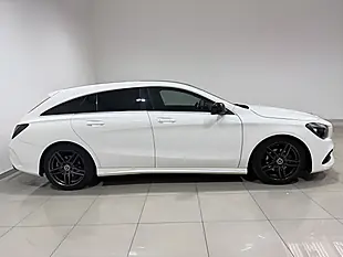 Used 2018 Mercedes-Benz Cla AMG Line Edition Shooting Brake White - Interior and Exterior details 9