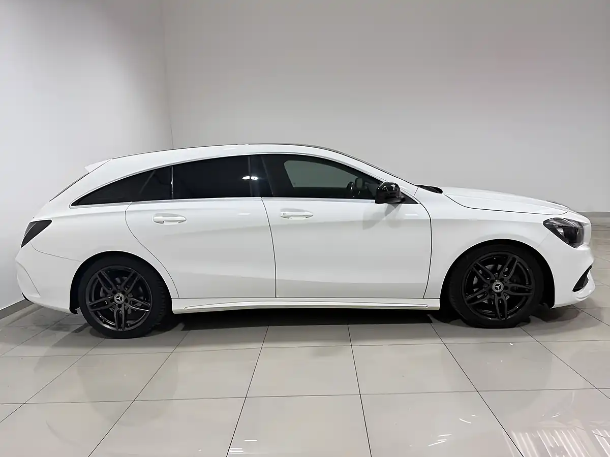Used 2018 Mercedes-Benz Cla AMG Line Edition Shooting Brake White - Interior and Exterior details 9