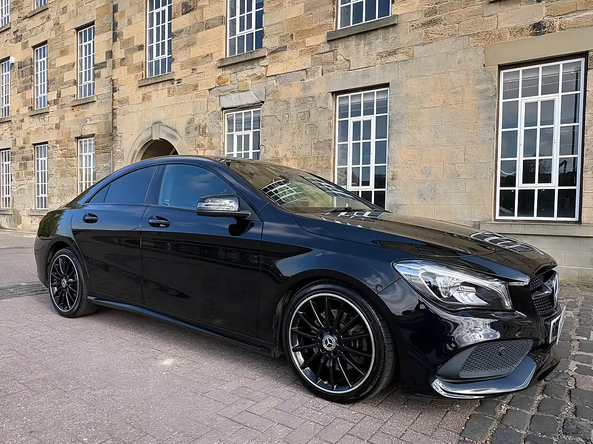 Used 2018 Mercedes-Benz Cla AMG Line Night Edition Black - Interior and Exterior details 10