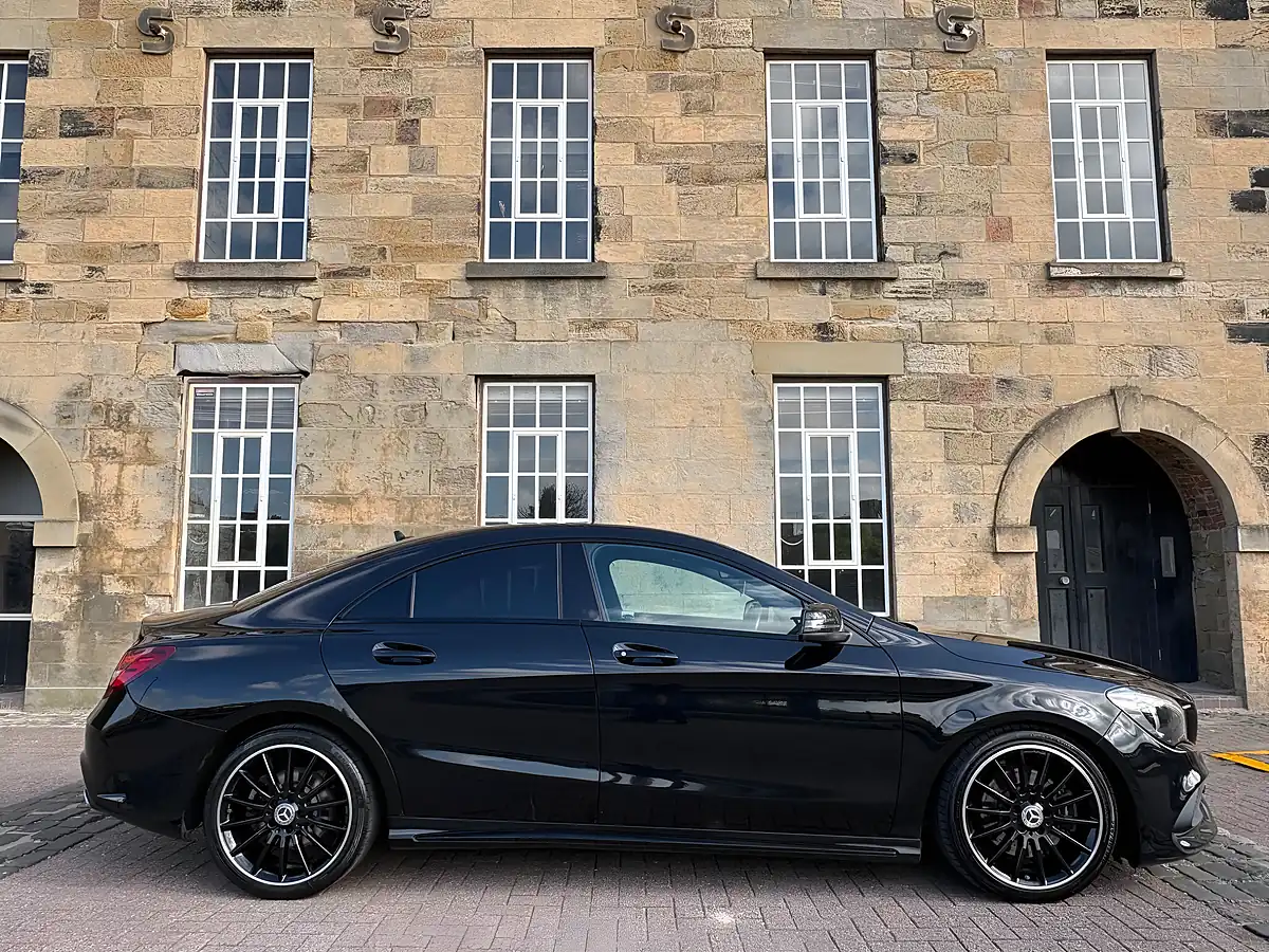 Used 2018 Mercedes-Benz Cla AMG Line Night Edition Black - Interior and Exterior details 13