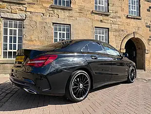 Used 2018 Mercedes-Benz Cla AMG Line Night Edition Black - Interior and Exterior details 20