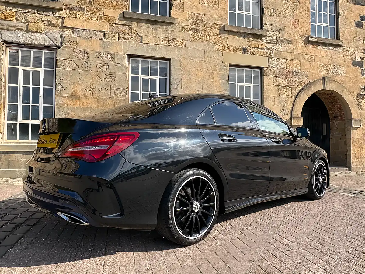 Used 2018 Mercedes-Benz Cla AMG Line Night Edition Black - Interior and Exterior details 20