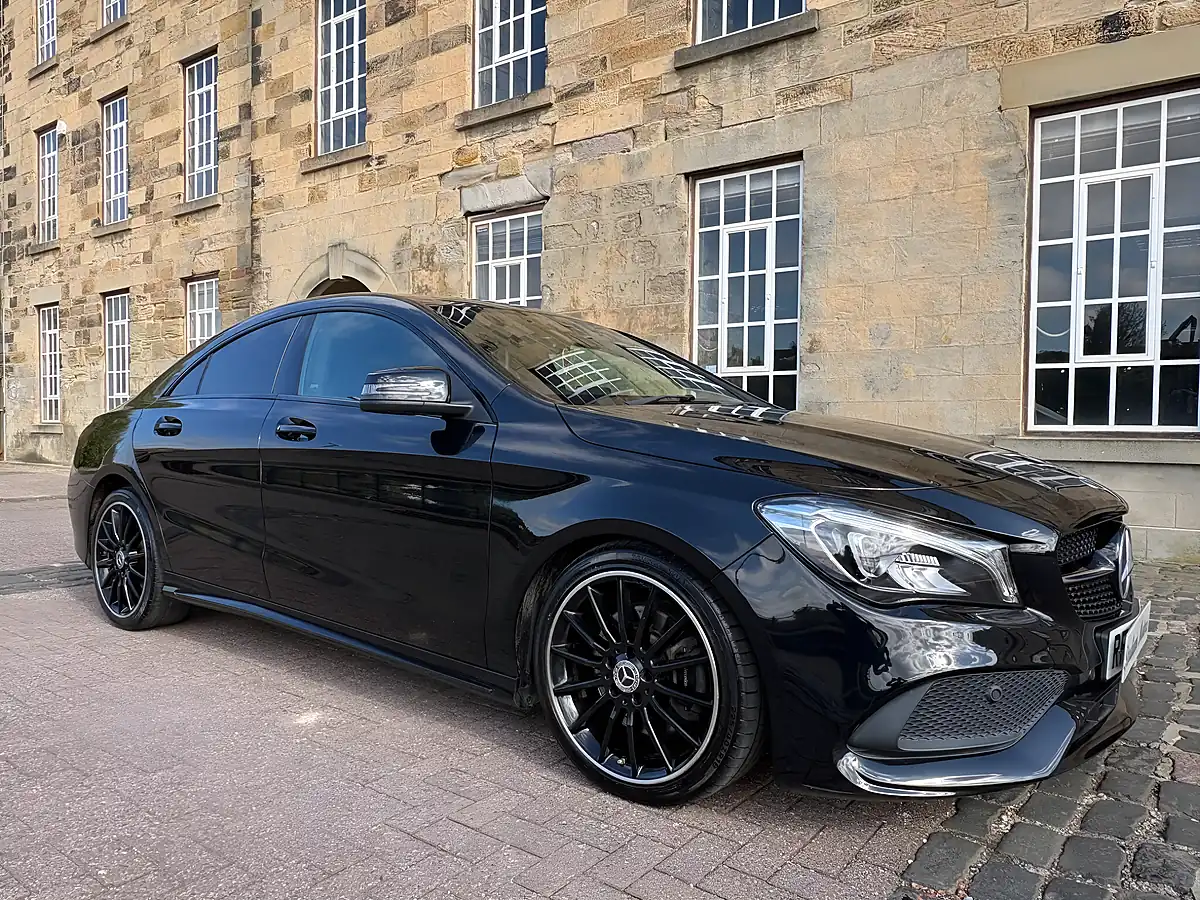 Used 2018 Mercedes-Benz Cla AMG Line Night Edition Black - Interior and Exterior details 3